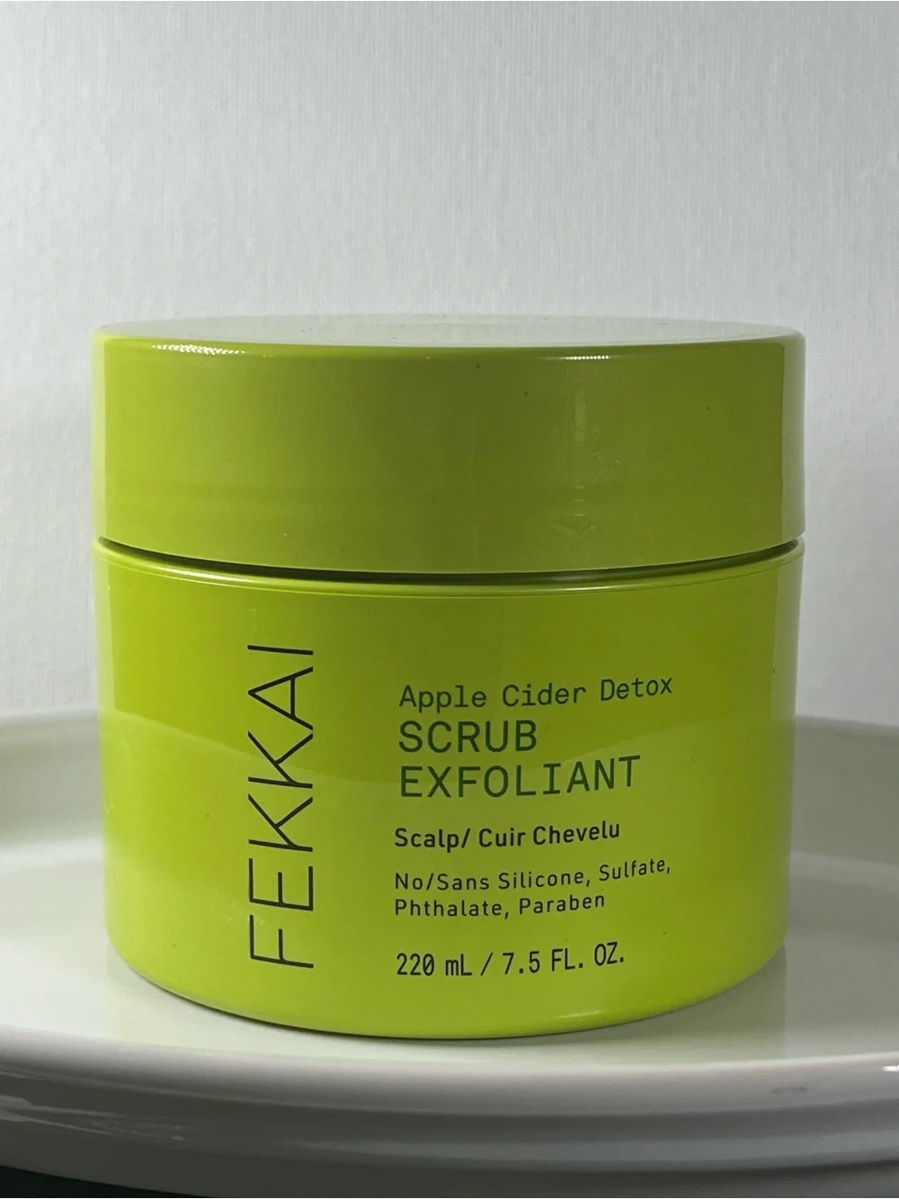 New Fekkai Apple Cider Vinegar Detox Scalp Scrub 7.5 oz